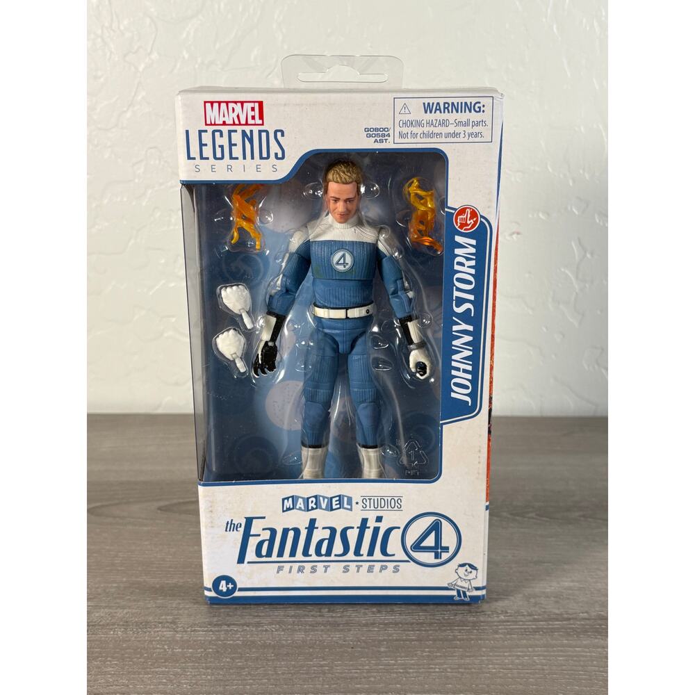 Marvel Legends Fantastic 4 First Steps Johnny Storm Action Figure- New in Box